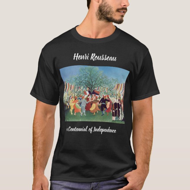 Camiseta Henri Rousseau é um Centenário da Independência (Frente)