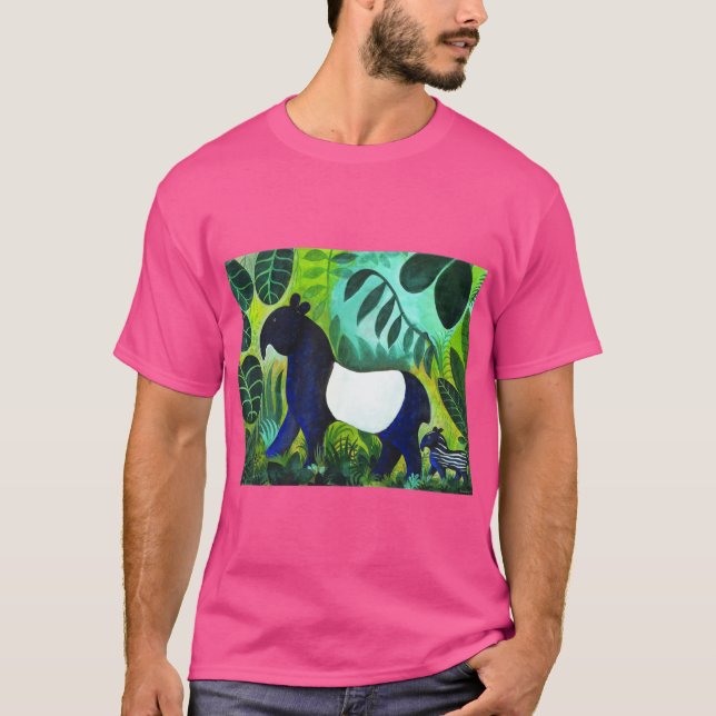 Camiseta Henri Rousseau friend gift (Frente)