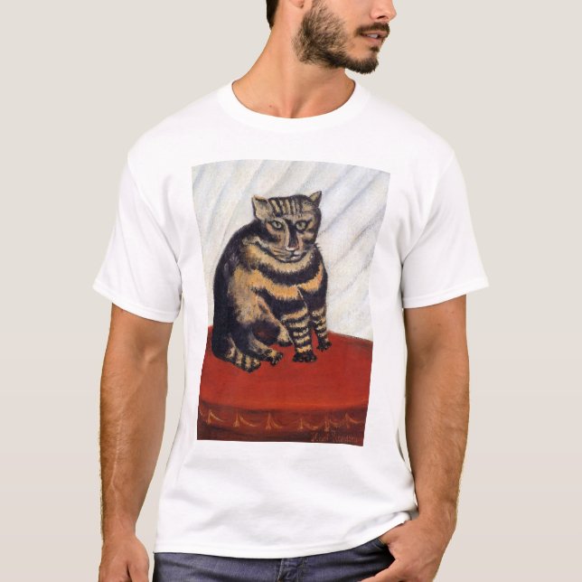 Camiseta Henri Rousseau - O Gato Tigre ( Le Chat Tigre ) (Frente)