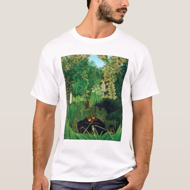 Camiseta Henri Rousseau - Os Jesters Feliz (Frente)