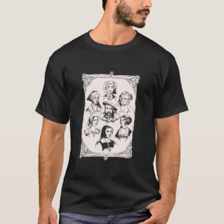 Camiseta Henrique VIII e esposas