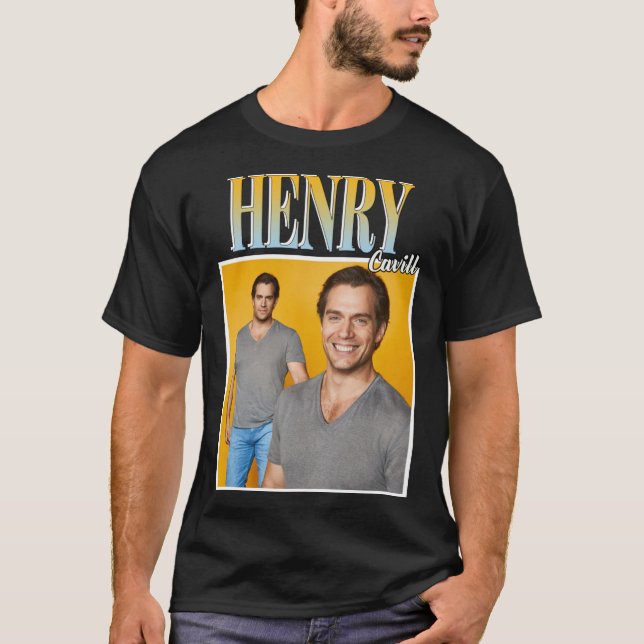Camiseta Henry Cavill T-Shirt Classic T-Shirt (Frente)