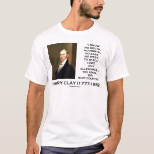 Camiseta Henry Clay No South No North No East No West Cote