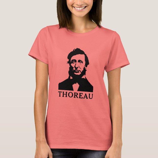 Camiseta Henry David Thoreau (Frente)