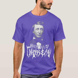 Camiseta Henry David Thoreau Metal