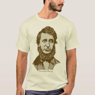 Camiseta Henry David Thoreau personalizou o t-shirt das