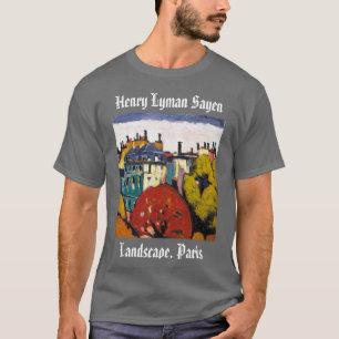 Camiseta Henry Lyman Sayen Painting Landscape Paris T-Shirt