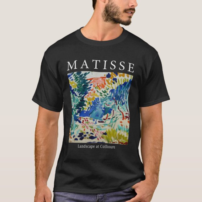 Camiseta Henry Matisse Art Lover Landscape In Collioure (Frente)