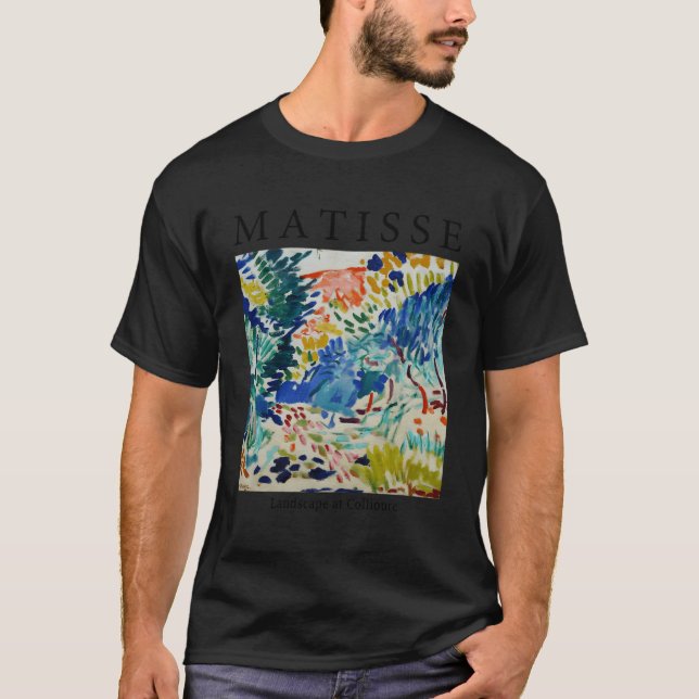 Camiseta Henry Matisse Paisagem Em Collioure (Frente)