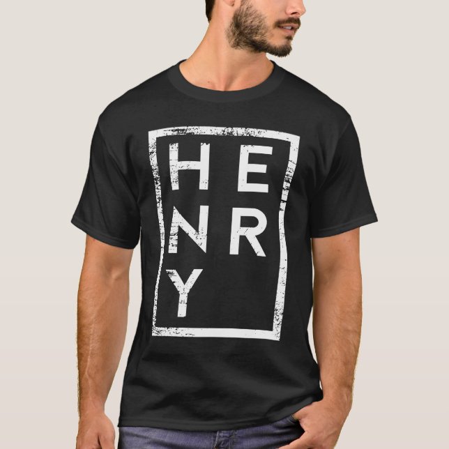 Camiseta Henry Minimalismo (Frente)