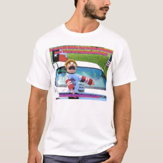 Camiseta Henry & o t-shirt dos desenhos animados da CAIXA