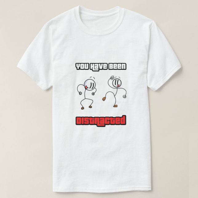 Camiseta Henry Stickmin (Dança de distração) (Frente do Design)