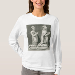 Camiseta Henry Stuart, senhor Darnley e seu irmão