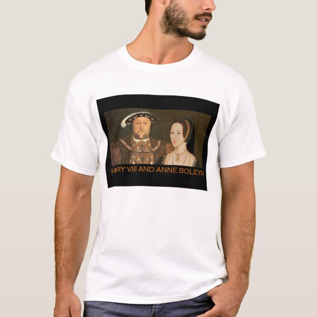 Camiseta Henry VIII e Anne Boleyn (Frente)