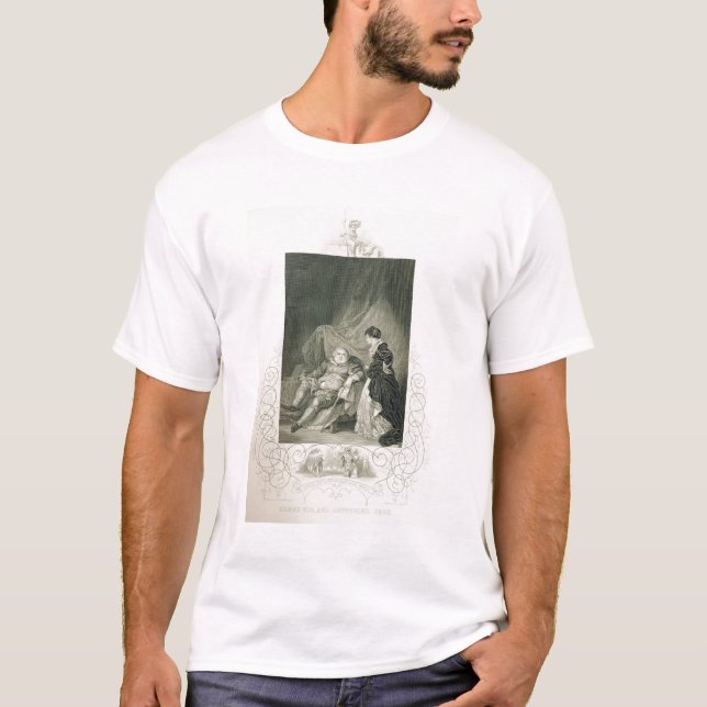 Camiseta Henry VIII e Catherine Parr, no jogo Henry V (Frente)