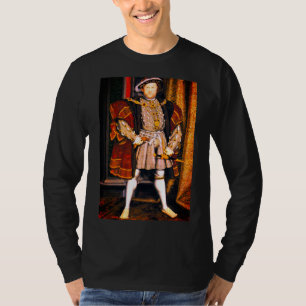 Camiseta Henry VIII Tudors História Rei Inglaterra seis Esp
