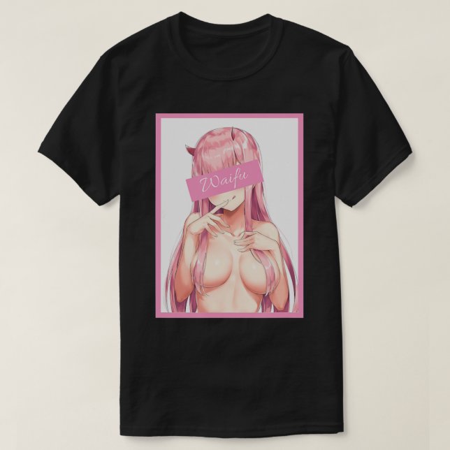 Camiseta Hentai, Design do conceito de anime, diabo japonês (Frente do Design)