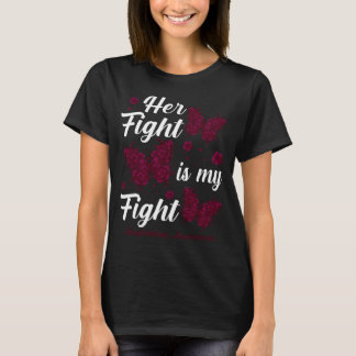 Camiseta Her Fight Is My Fight Amyloidosis Awareness Butter