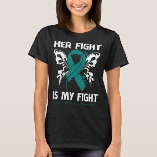 Camiseta Her Fight Is My Fight FOOD ALLERGIES AWARENESS But