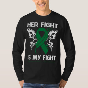 Camiseta Her Fight Is My Fight GASTROSCHISIS AWARENESS Butt