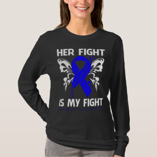 Camiseta Her Fight Is My Fight HUNTINGTON'S DISEASE AWARENE