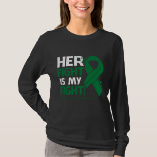 Camiseta Her Fight Is My Fight SCOLIOSIS AWARENESS Feather