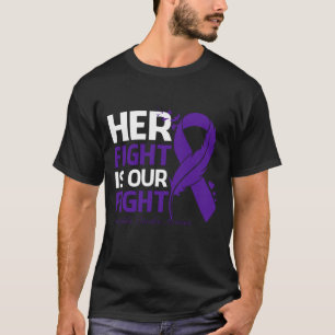 Camiseta Her Fight Is Our My Fight EOSINOPHILIC DISORDERS A