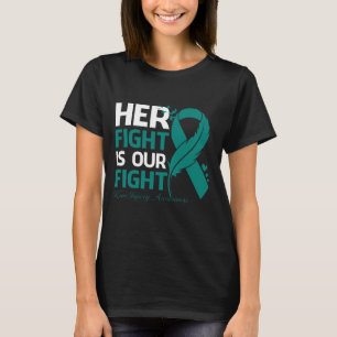 Camiseta Her Fight Is Our My Fight KNEE INJURY AWARENESS Ri