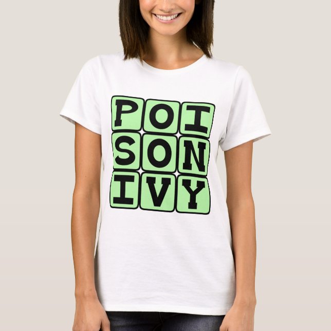 Camiseta Hera da Mata, Planta Que Coça (Frente)