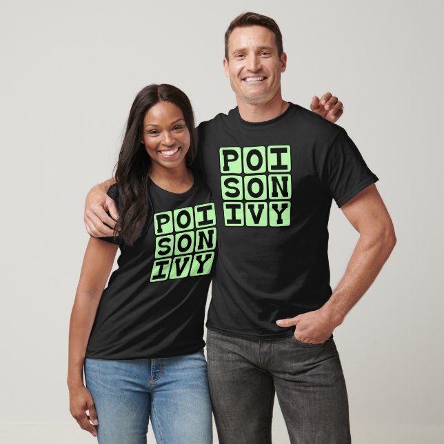 Camiseta Hera da Meia-Noite, Planta Que Coça (Unissex)