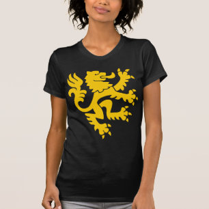 Camiseta Heraldic Lion 01 - Amber