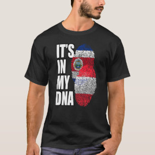Camiseta Herança Da Bandeira Do Dna Mix Dna, Na Áustria E N