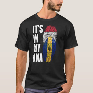 Camiseta Herança De Sinalizador De DNA Misturado Húngaro E