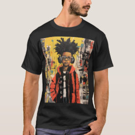 Camiseta herança design de empoderamento negro e resiliênci