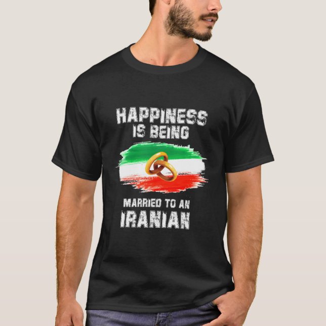 Camiseta Herança do Casamento Iraniano do Casamento Persa I (Frente)