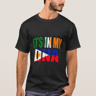 Camiseta Herança Do Patrimônio Da Bandeira Da Irlanda E Do 