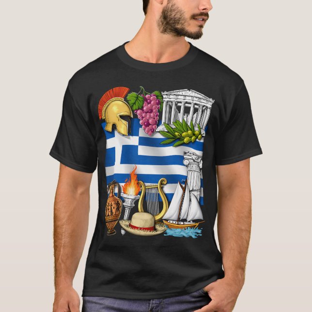 Camiseta Herança Grega (Frente)