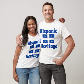 Camiseta Herança Hispânica Quebec