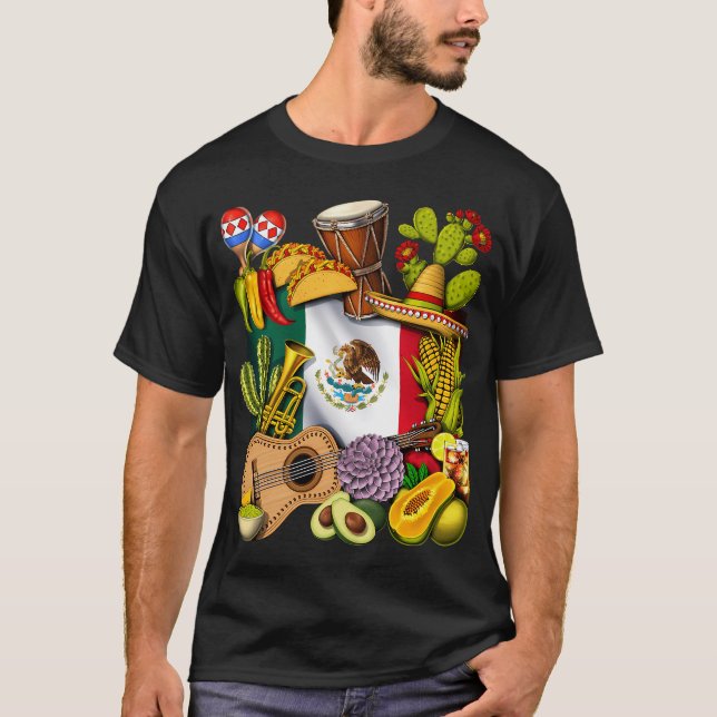 Camiseta Herança Mexicana (Frente)