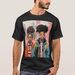 Camiseta Herança Negra - Design de Expressão Cultural