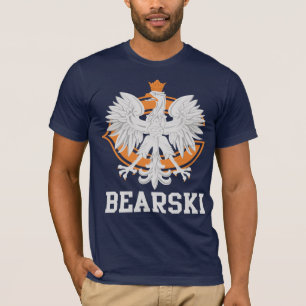 Camiseta Herança polonesa de Chicago Bearski