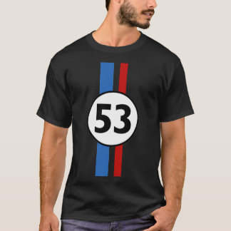 Camiseta Herbie 53  Racing Car 1963 Circle Logo 2  