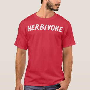 Camiseta Herbivore Funny Vegan Compaixão Vegetariana