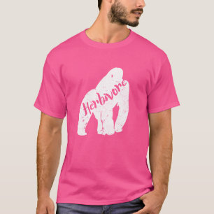 Camiseta Herbivore Gorilla Image Mackey Animal Silhoule A