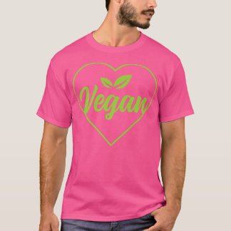 Camiseta Herbivore Vegan Heart Veget, em Planta Incomodada