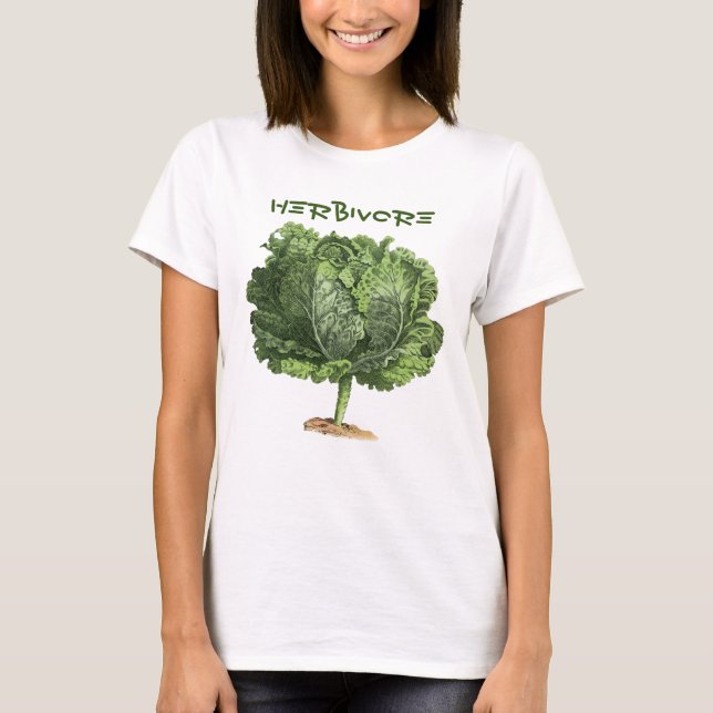 Camiseta Herbivore Vegan Vegetarian (Frente)