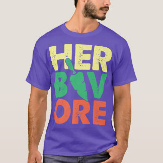 Camiseta Herbivore Vegetables Vegan Vegetarian Vegism Veg