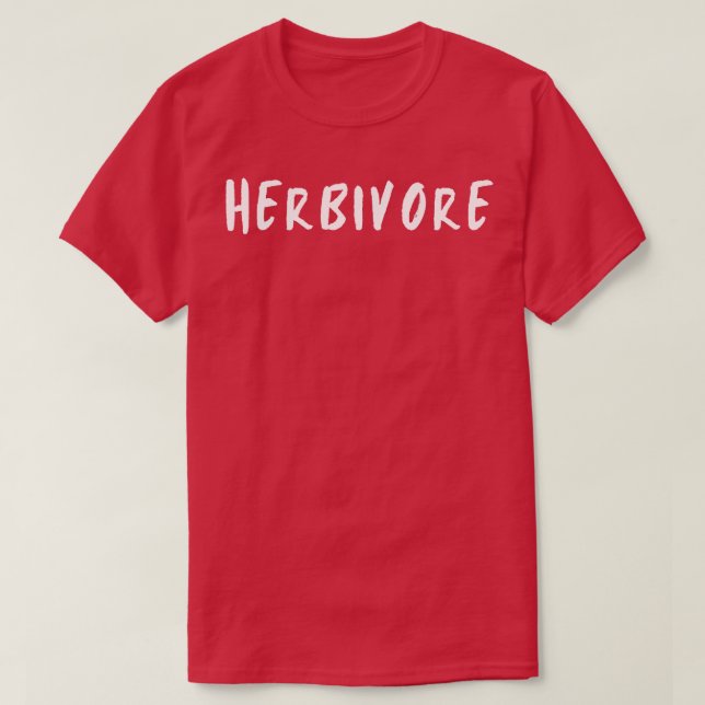 Camiseta Herbívoro 1 (Frente do Design)