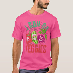 Camiseta Herbívoros vegetais à base de plantas vegetais veg