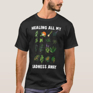 Camiseta Herbos A Curar Toda A Minha Tristeza Longe Do Jard